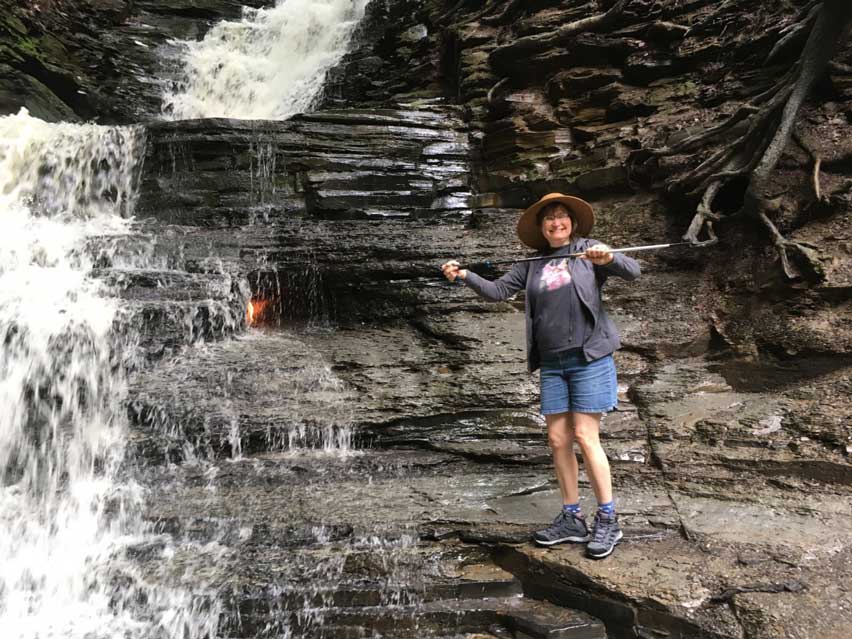 Legends Surrounding the Eternal Flame Falls