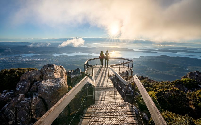 Kunanyi/Mt Wellington In Hobart