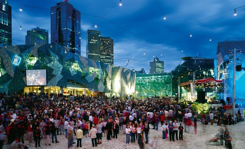 Federation Square - Trip to Melbourne