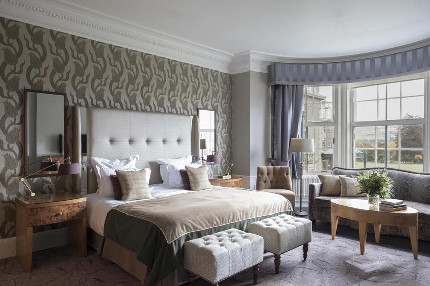 Gleneagles Hotel, Places in Scotland