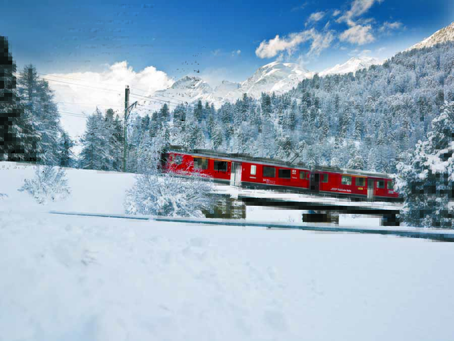 Bernina Express, Switzerland