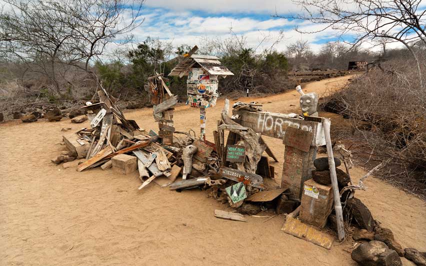 Post Office Bay Galapagos Islands