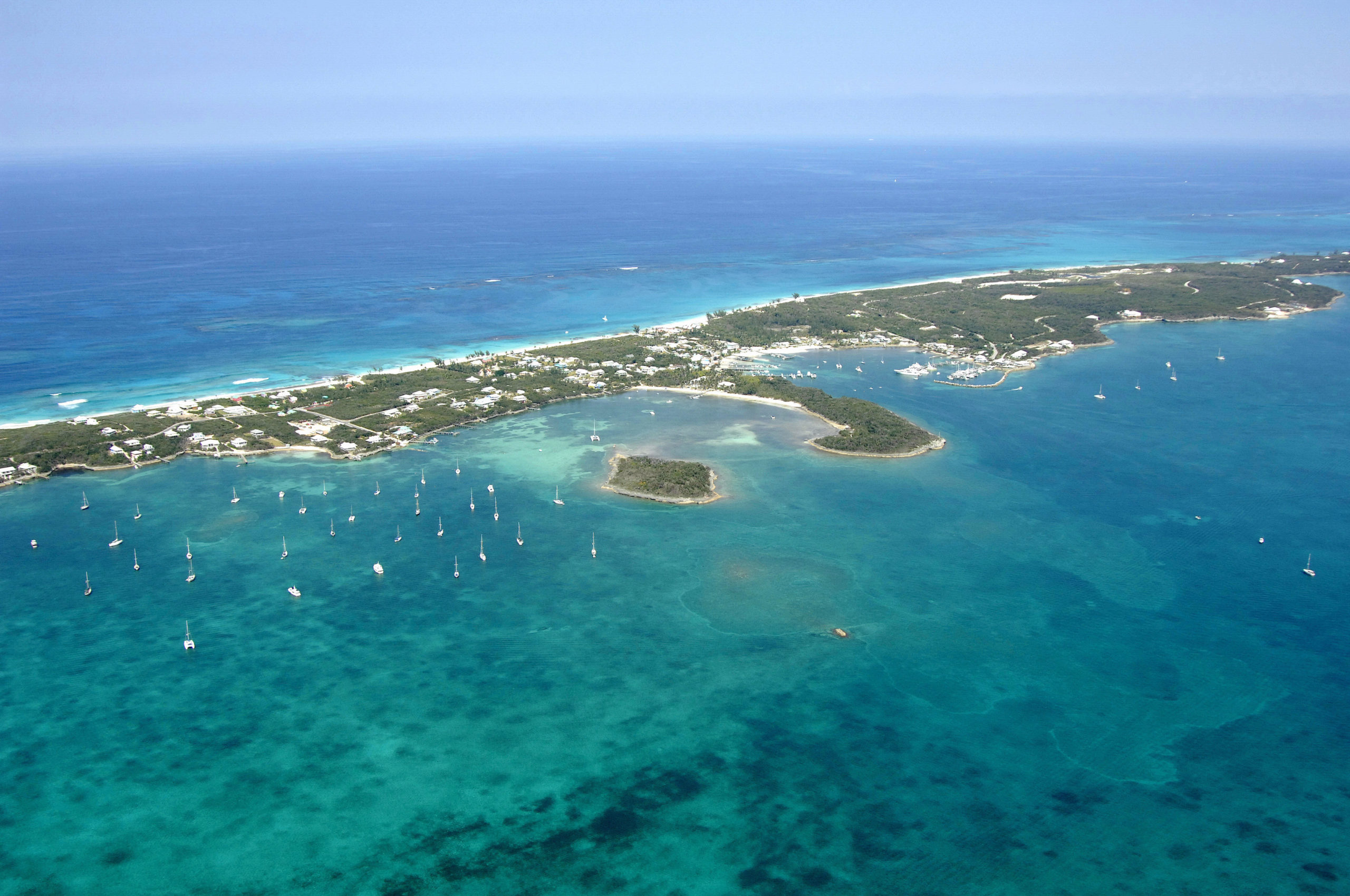 Great Guana Cay - Islet in the Bahamas