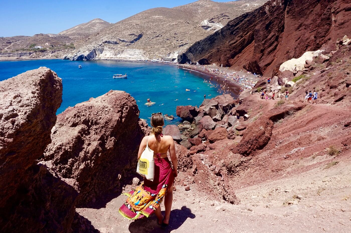 Red Beach, Greece's Santorini