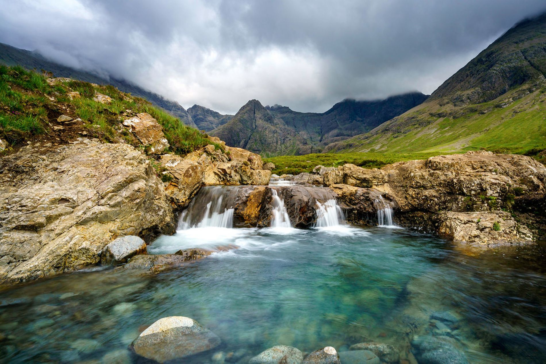 Hike Through the Fairy Pools of Glenbritte, Isle of Skye
