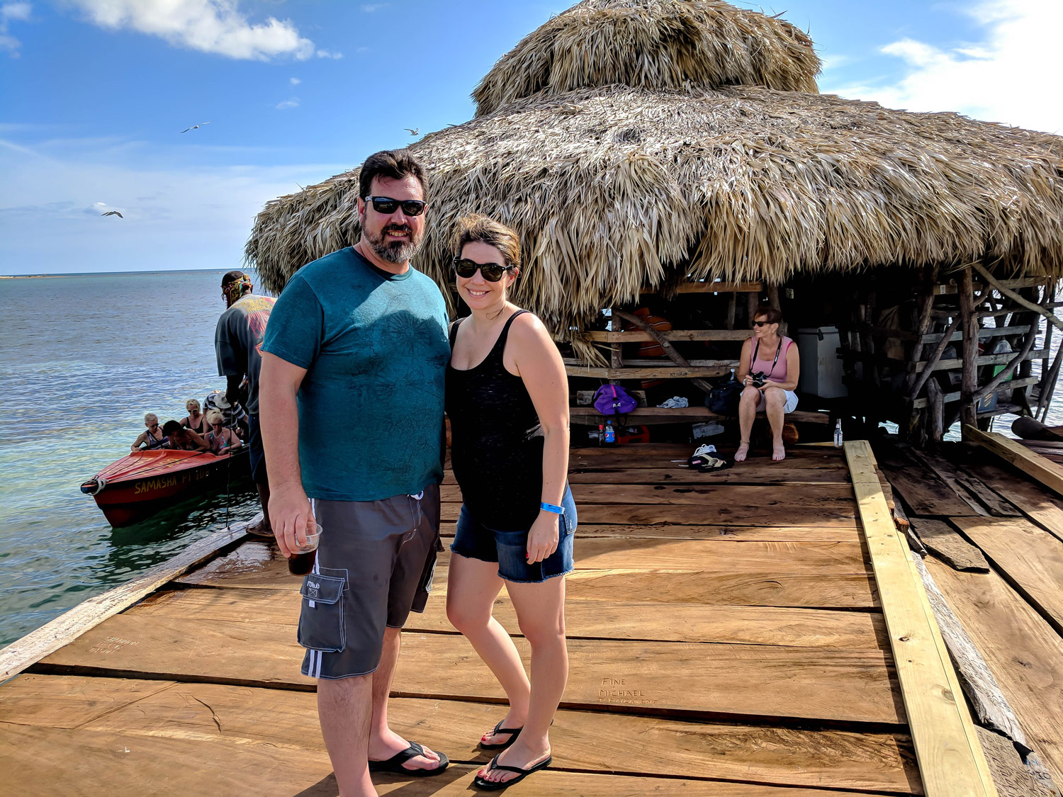 Couple at Pelican Bar