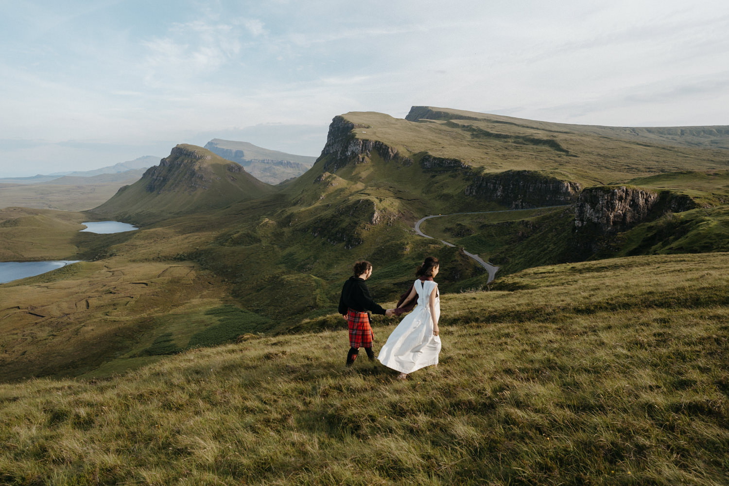 Couple at Quiraing Trail,
