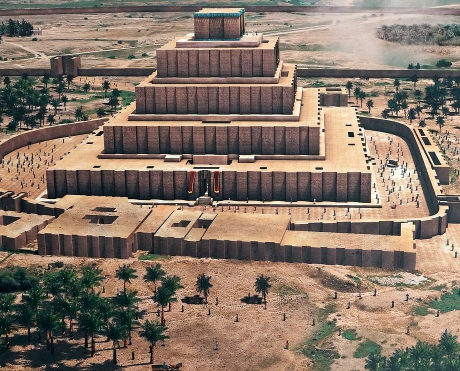 3D model of Chogha Zanbil