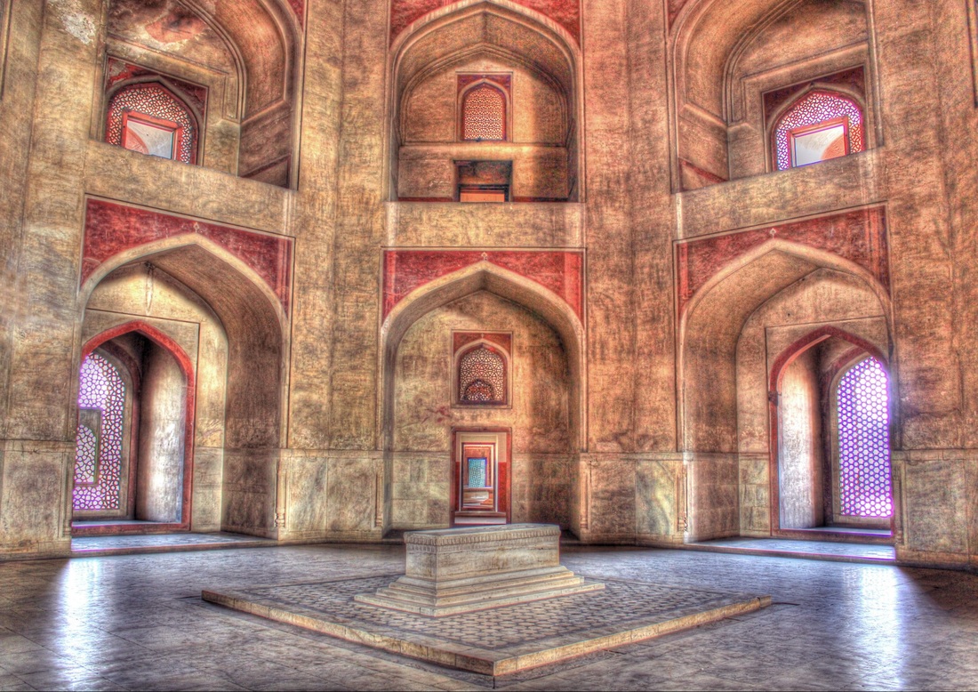 Inside Architecture of Humayun Tomb