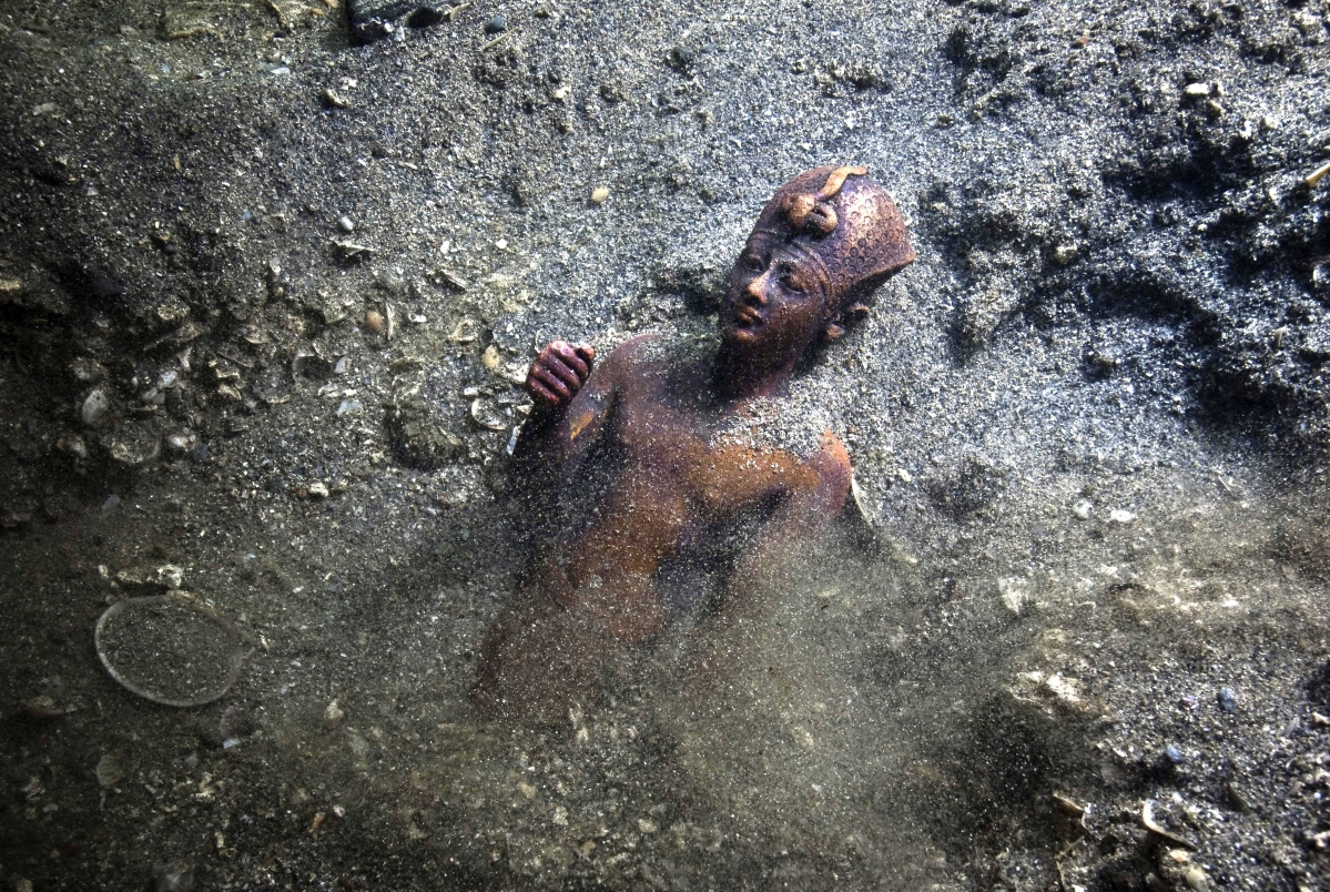 Relics found from lost city of Hercaleion