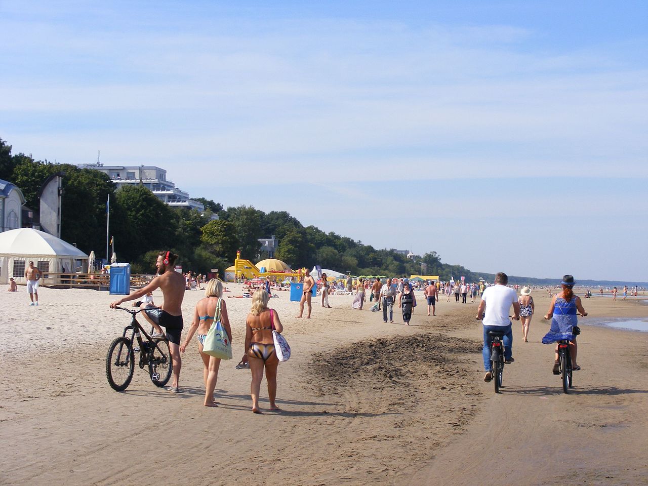 Off road cycling Jurmala, Latvia