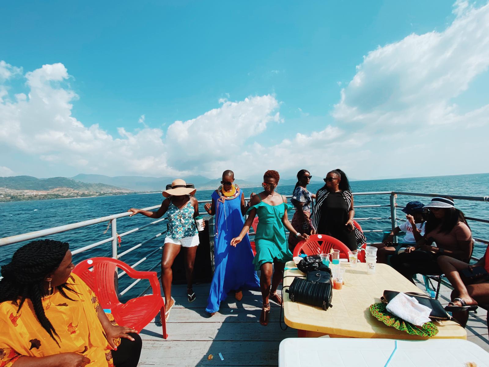 Sunset Boat Cruise Party, Sierra Leone