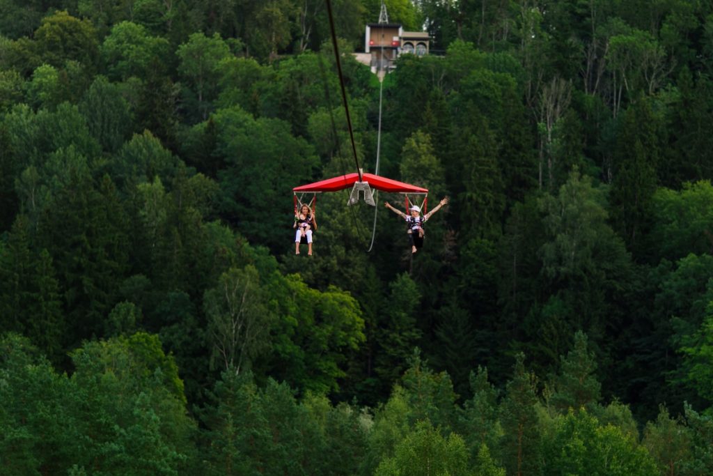 Zipline, Sigulda adventure