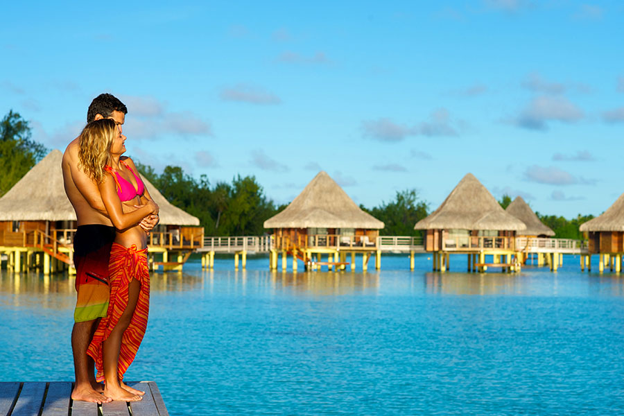 Experience romance trip in Overwater bungalows, Tahiti