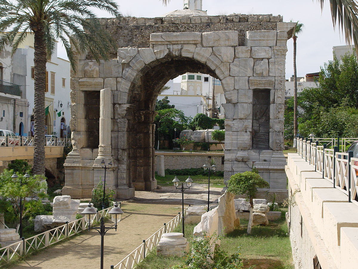 Arch of Marcus-Aurelius Libya