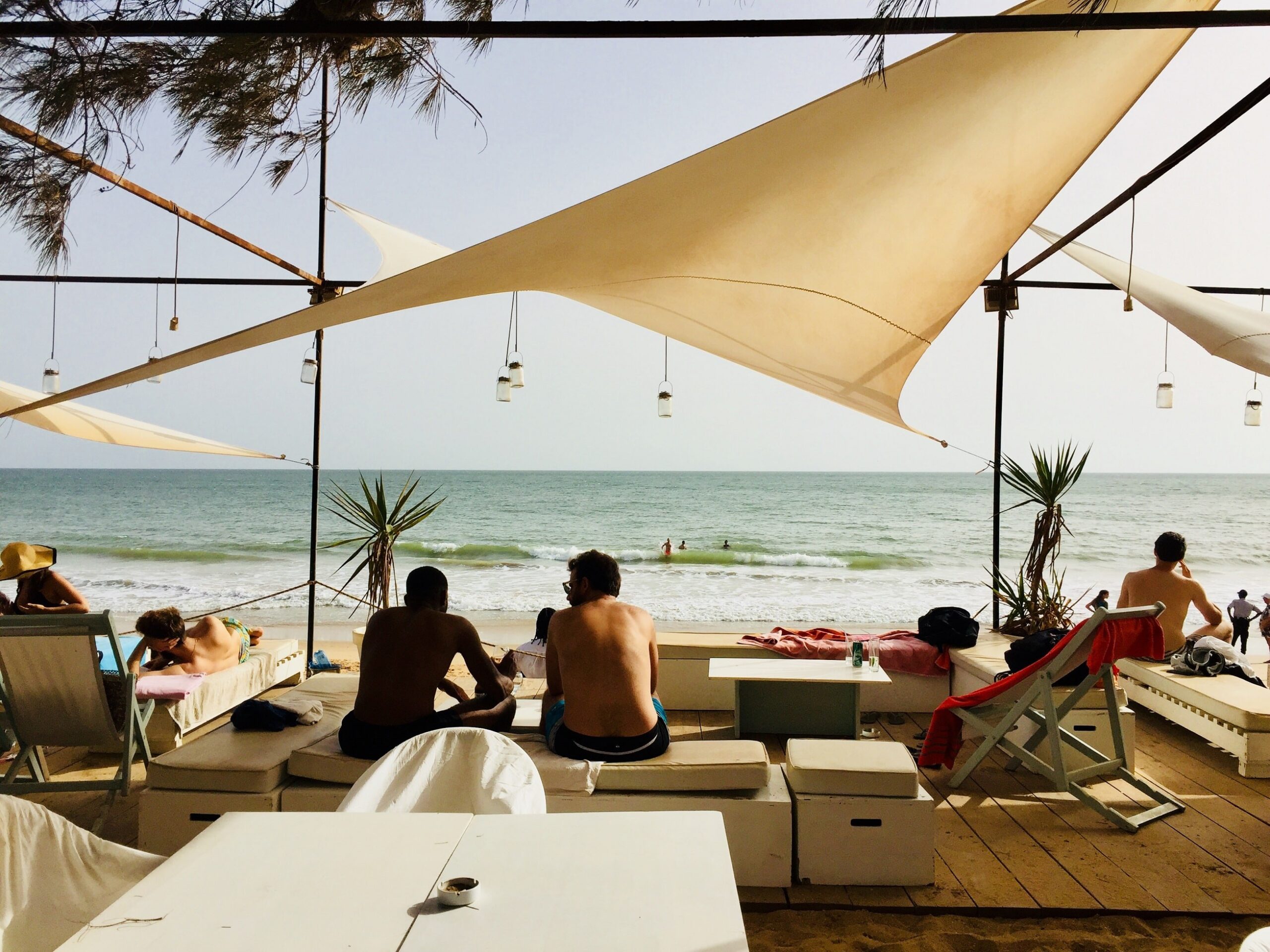 Beach view in Senegal