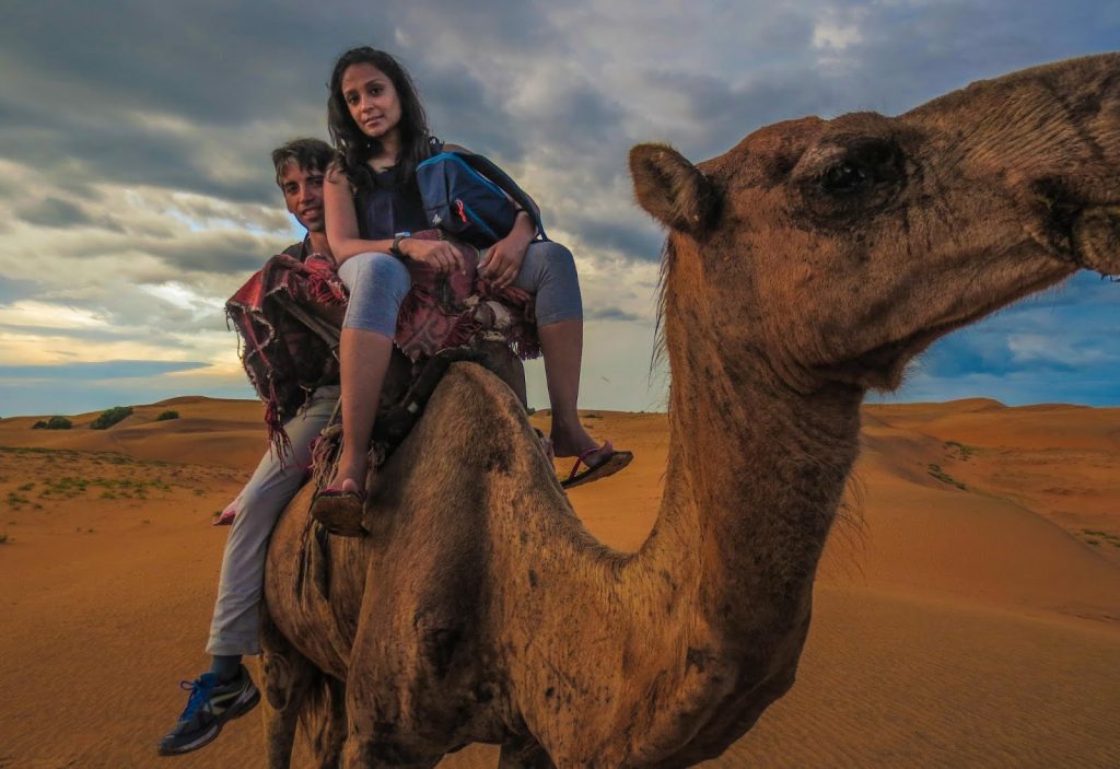 Camel Ride in Lompoul Desert