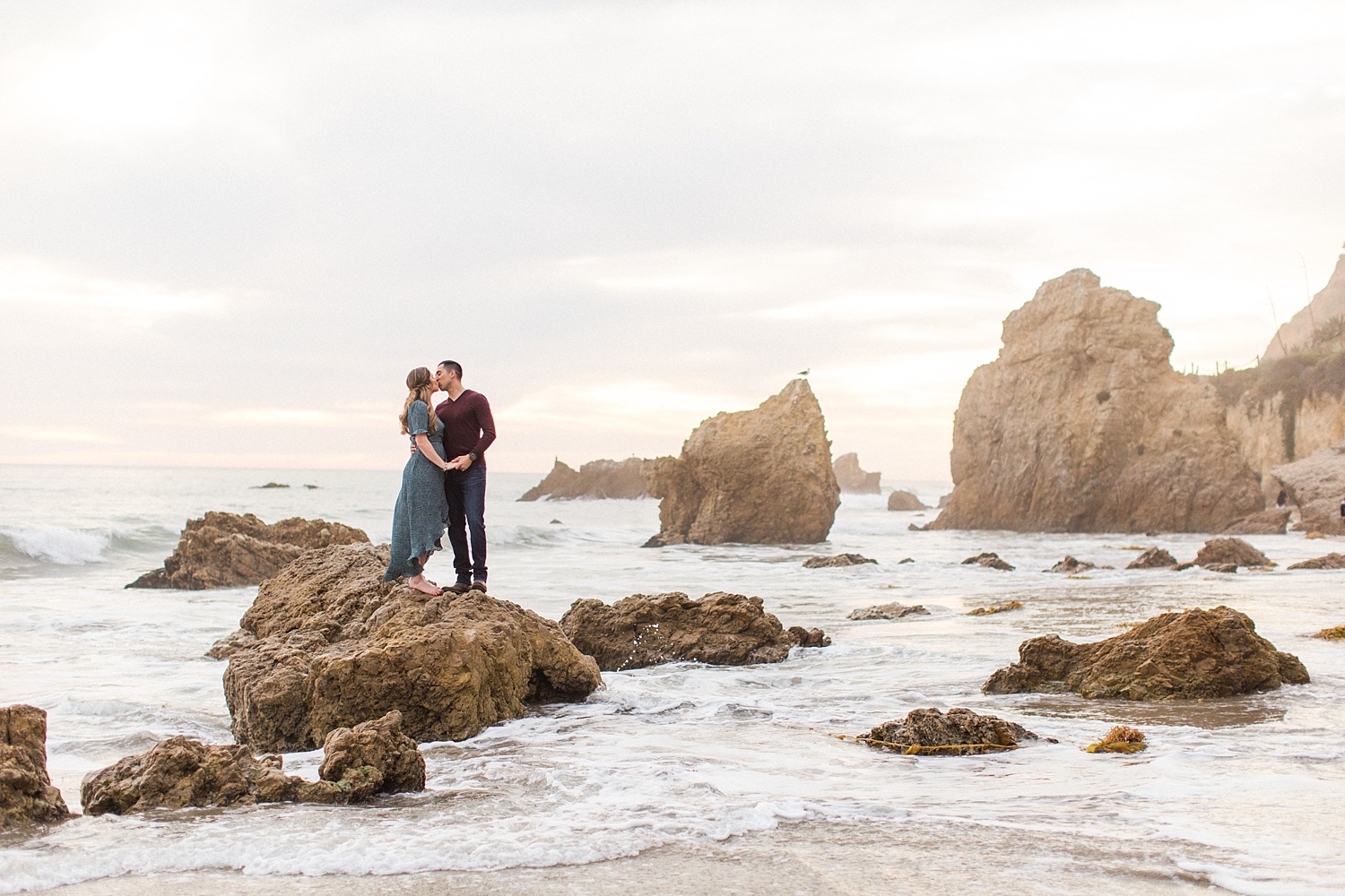 El Matador beach engagement