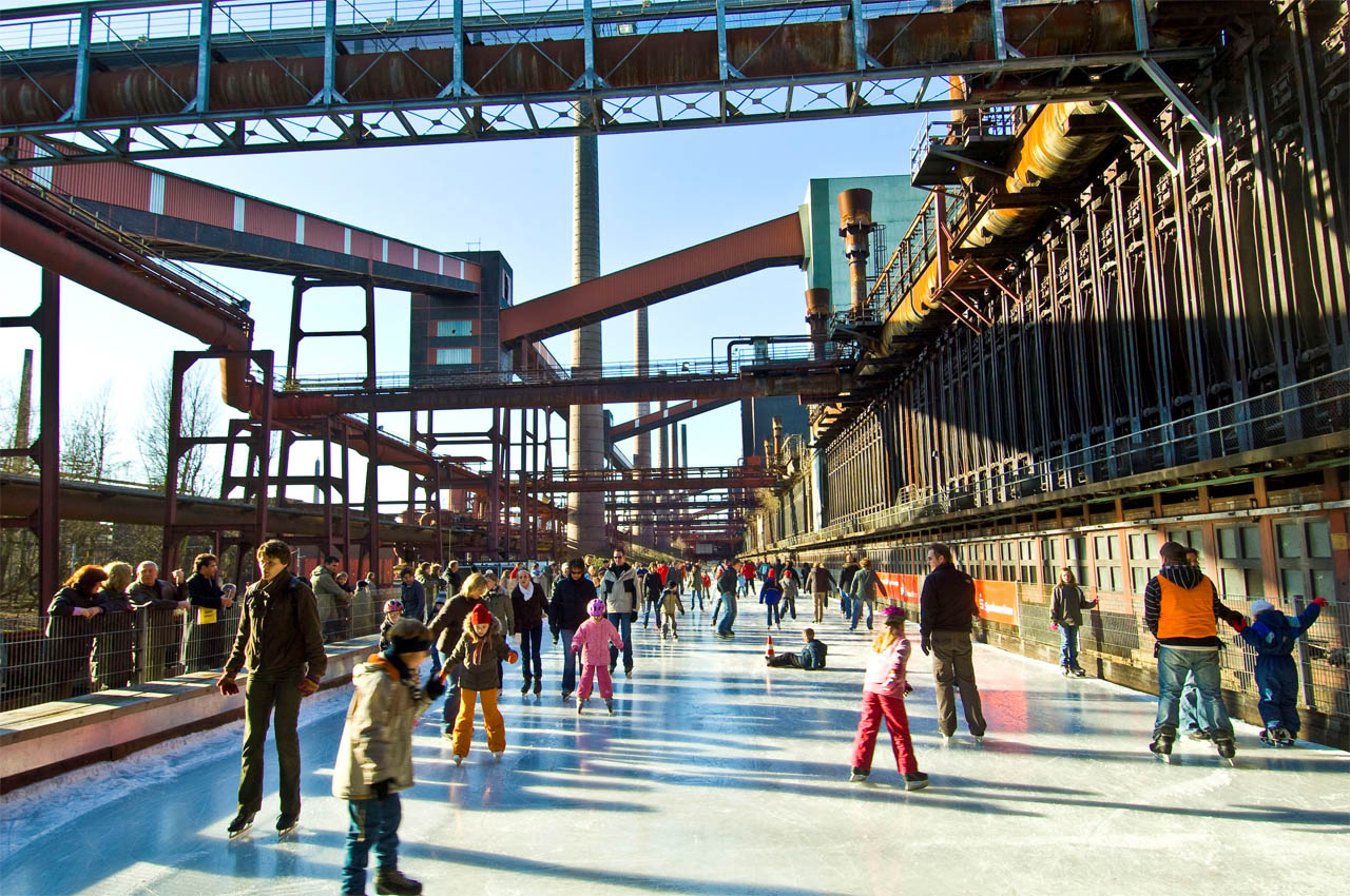 Zollverein Coal Mine Industrial Complex in Essen, Germany