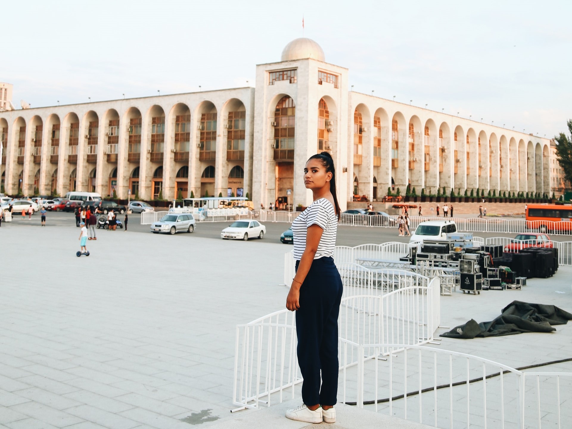 Bishkek Square Kyrgyzstan