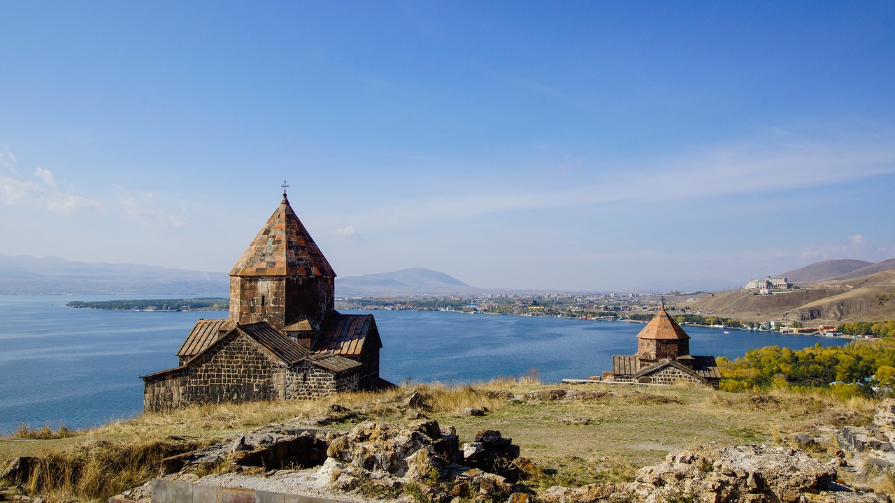 Lake Sevan and Its Monastery 