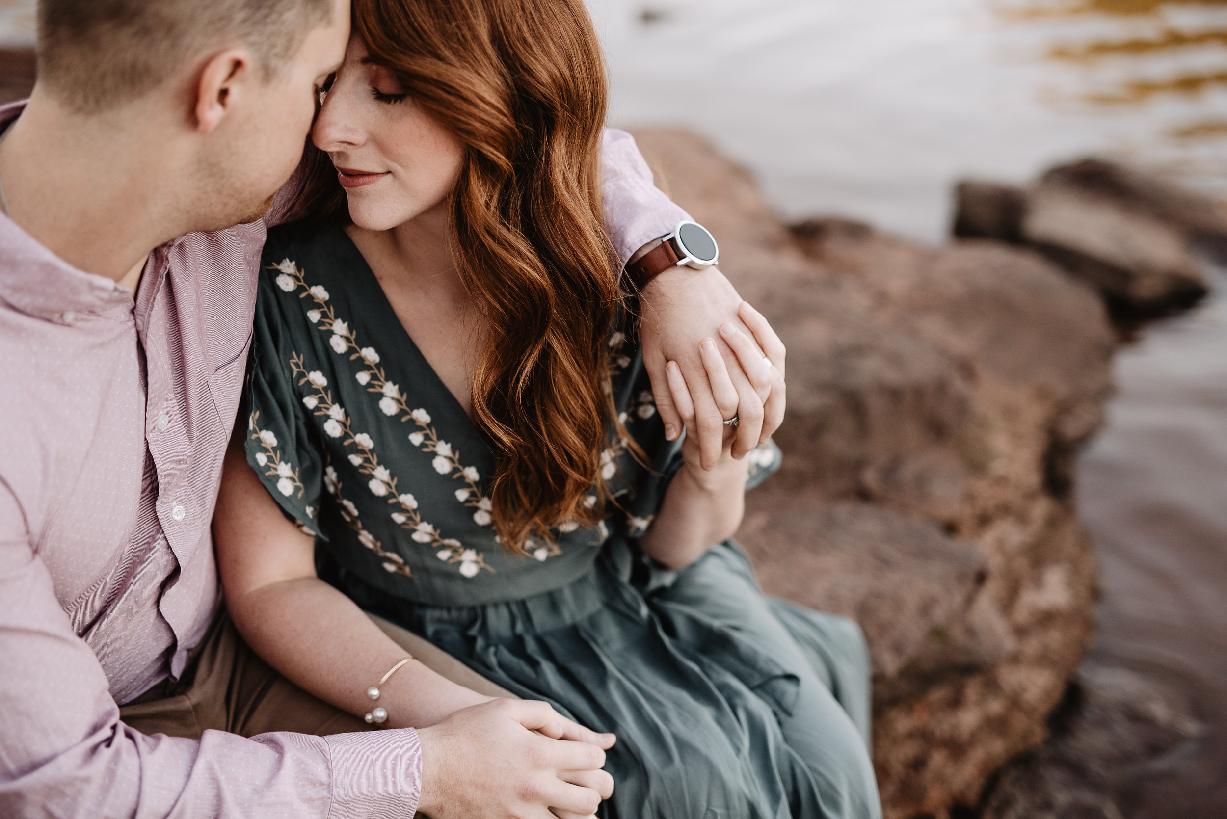 Lake Arcadia Photos Anniversary Session Oklahoma