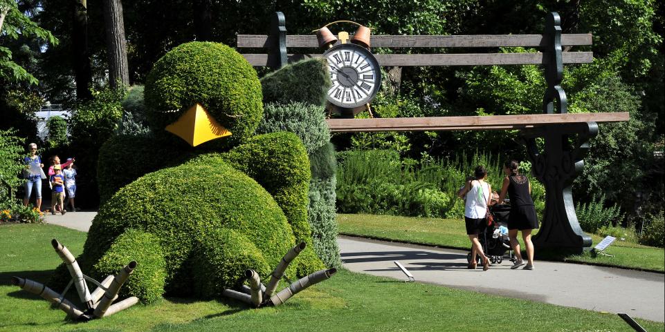 Jardin des Plantes de, Nantes tour 