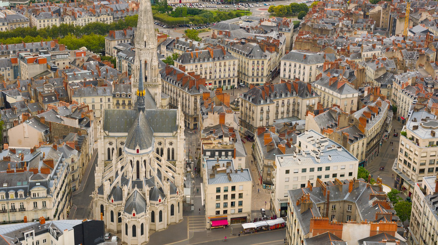 Nantes City France 