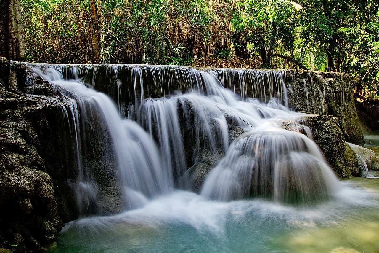 Kuang Si Waterfalls, Laos