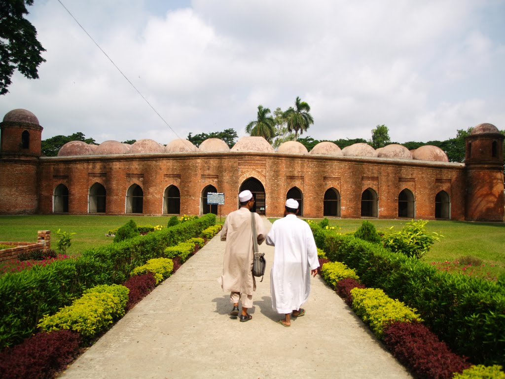 People at Mosque City of Bagerhat 