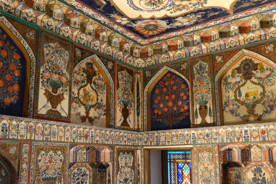 Decorative Walls of Khan's Palace