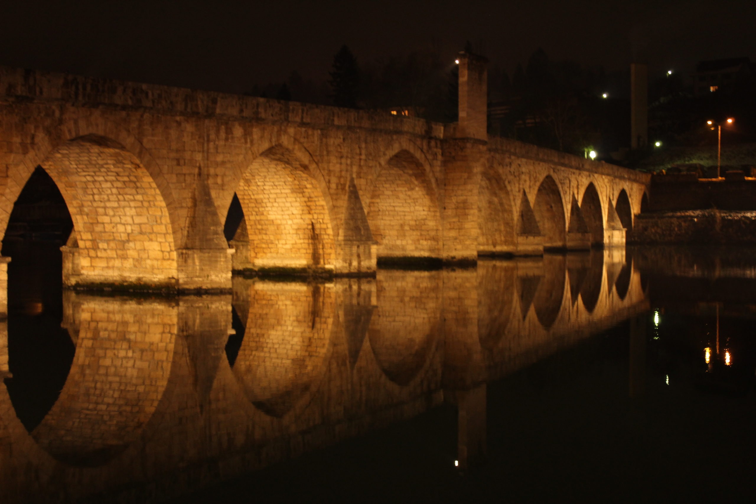 Mehmed Paša Sokolović Bridge Night