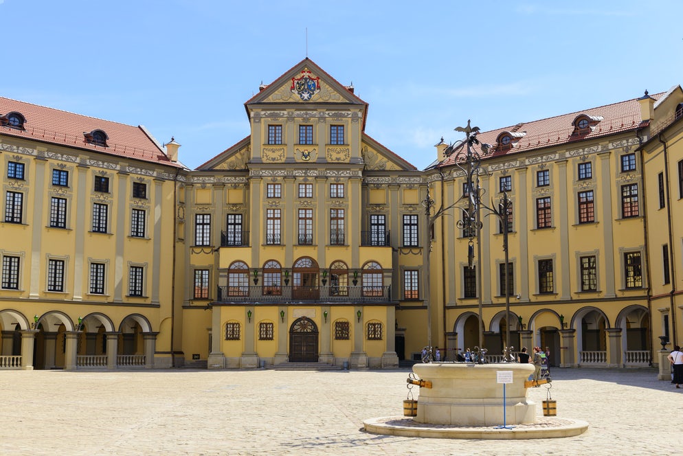 Inside View of Cultural Complex of the Radziwill Family