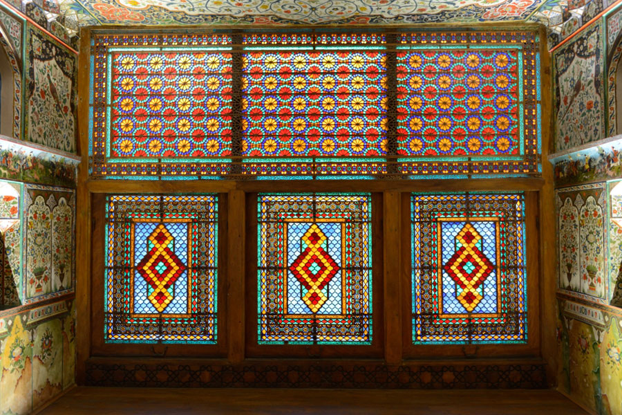 Intricate Artwork at the Khan's Palace 