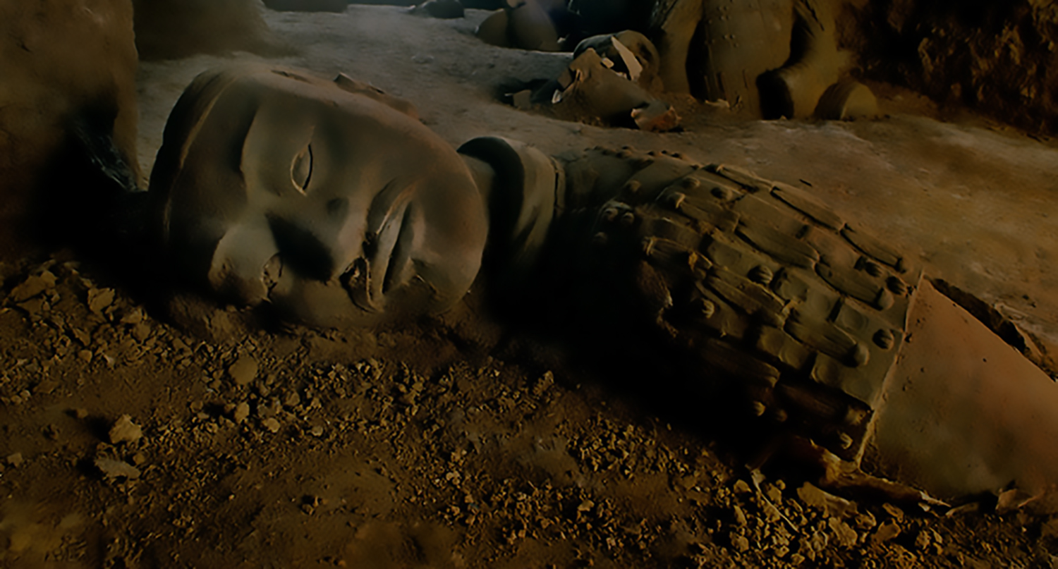 Soldier Overlay Statue