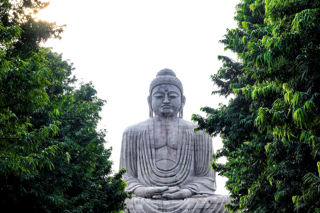 Statue of Gautam Buddha, Bodhgaya 